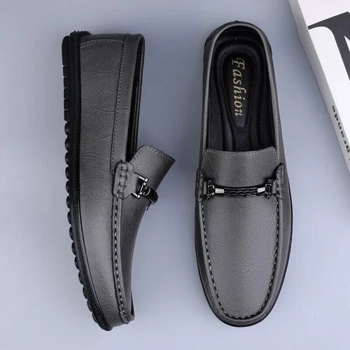 Mens Business Men Slip-on Shoes All-Match Shoes Loafers Handmade Driving Flats - Picture 7 of 32