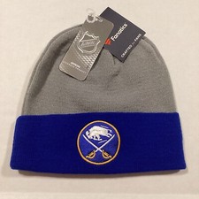 New Buffalo Sabres Fanatics NHL Adult Winter Knit Cuffed Hockey Beanie Hat