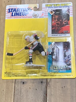 Jeremy Roenick Figure Jeremy Roenick CHicago Hockey 1993 Starting Lineup Action Figure New ...