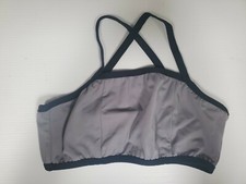 Dancewear by Marie Dance Top Bra Size adult medium Excellent Gray