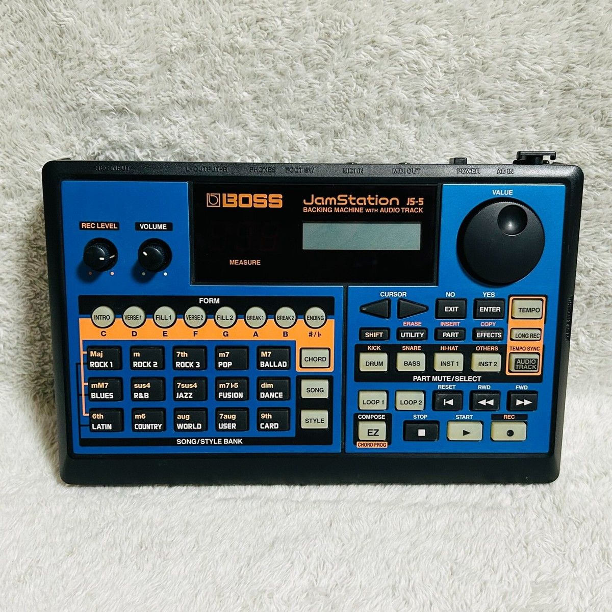 BOSS JamStation JS-5 ジャムステーション　 リズムマシン 中古】BOSS Jam Station JS-5 バッキングマシン - 中古楽器の