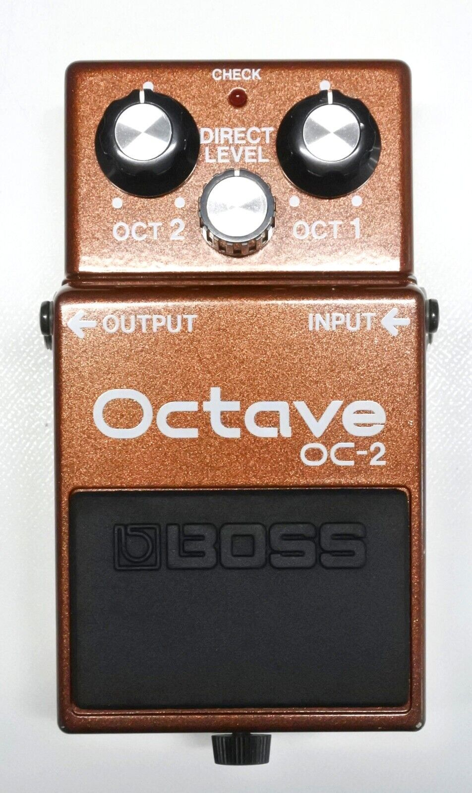 BOSS OC-2 Octave Guitar Effects Pedal made in Japan 1984 #504 Courier or EMS