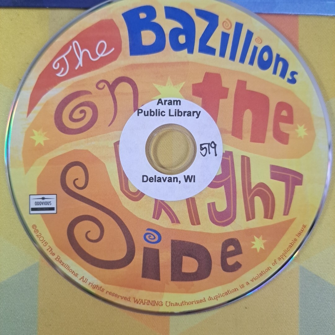 THE BAZILLIONS - On The Bright Side - CD - PRE-PLAYED, LIBRARY