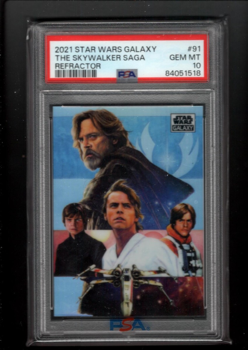 2021 Topps Star Wars Galaxy Chrome The Skywalker Saga Refractor