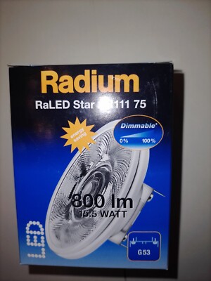 Radium RaLED STAR AR111 75 DIM 930/WFL, 12V, G53, 15,5W 3000K 800lm 2800cd 40°,