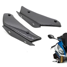 For BMW S1000RR 2015-2018 Carbon Fibre Side Spoiler Downforce Winglets Fairing