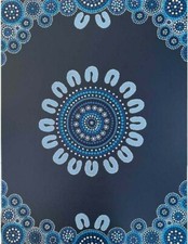 Our Community XLarge Aboriginal Art Painting LA PEROUSE EORA AUS