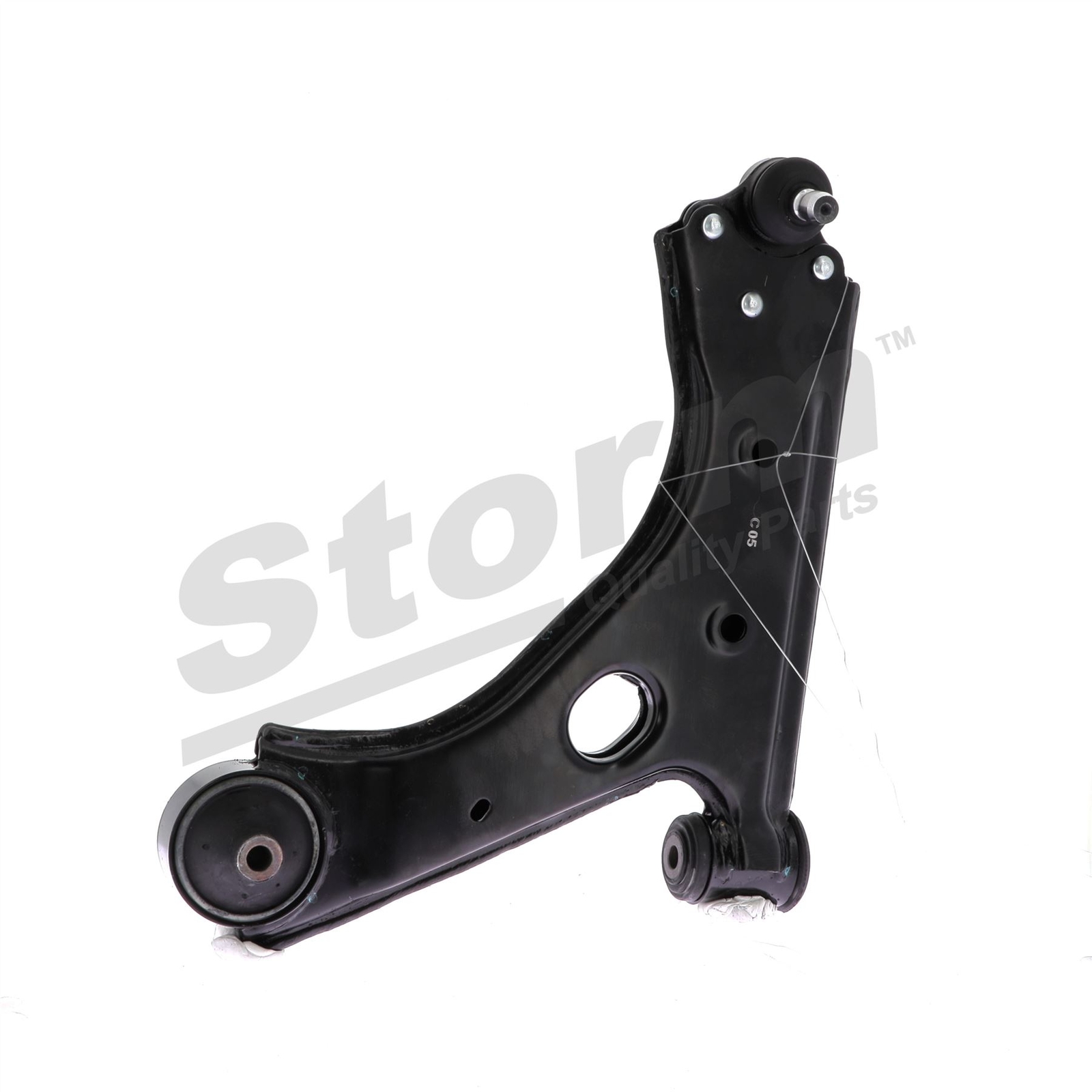 Triangle de suspension avant gauche pour Opel Corsa D essence et CDTI
