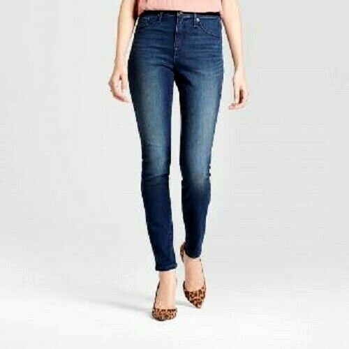 Womens Mossimo High Rise Jeggings Denim 