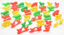 Tim Mee Farm Animals Plastic Animal Toy Figure Lot