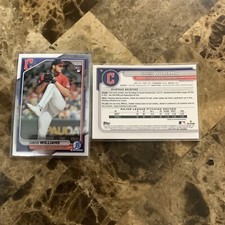 2024 Bowman Chrome #77 Gavin Williams RC B-21