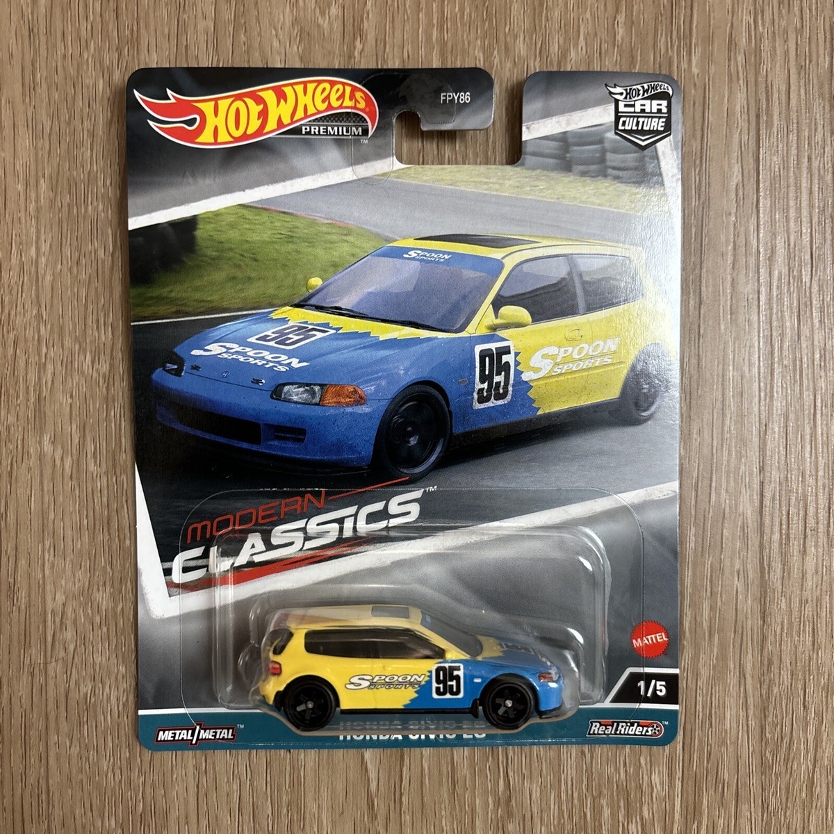 5台セット　ホットウィール　モダン クラシックス　HONDA CIVIC EG Amazon.com: Hot Wheels HKC67 Car Culture Modern Classics - Honda