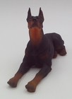 Pacific Giftware Doberman Pinscher Resin Figurine 4 3/8" x 1 1/2" x 2 3/4" Tall