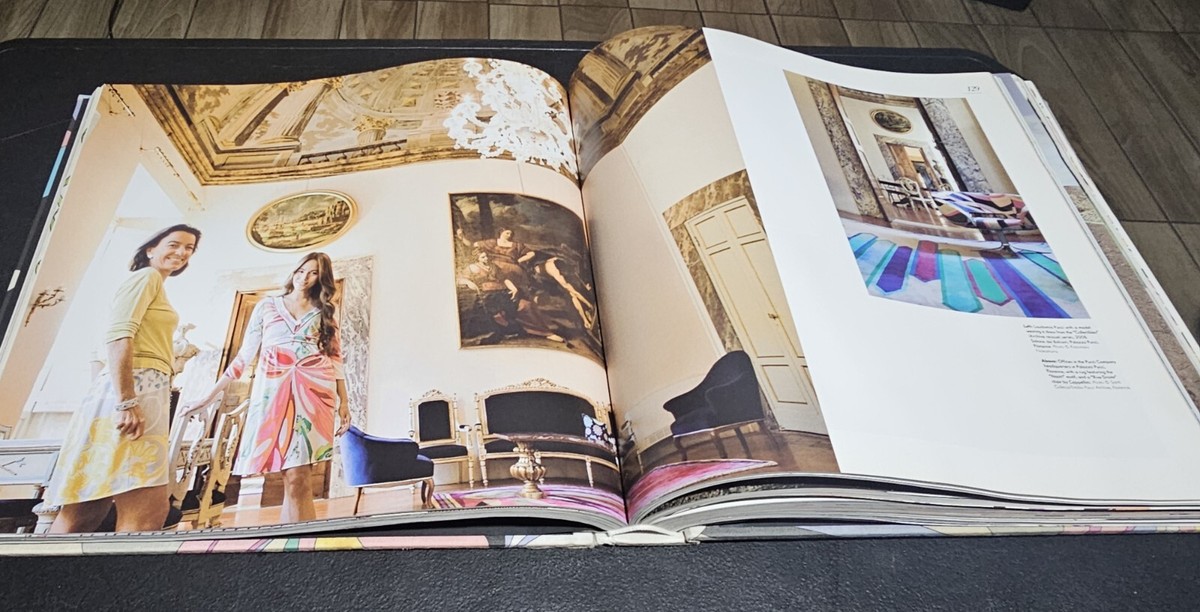 Emilio Pucci Book Foreign Book Art Multicolor Pucci Pattern