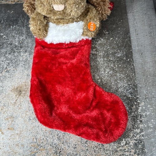 Dan Dee Dog Christmas Holiday Stocking Animated Ears Singing Bells - Picture 8 of 9