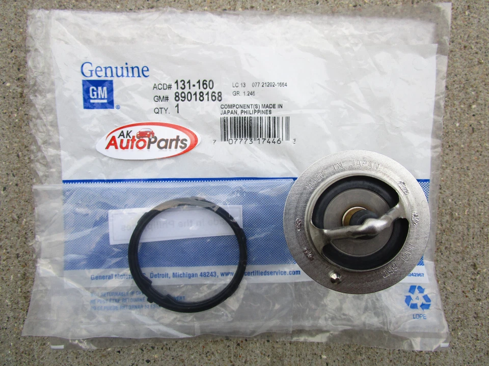 21-22 CADILLAC ESCALADE 6.2L MOTOR REFRIGERANTE TERMOSTATO CON JUNTA OEM NUEVO Foto 2 de 4