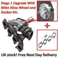 Upgrade Turbocharger Vauxhall Astra Insignia Meriva Corsa 1,4 Turbo + Gaskets