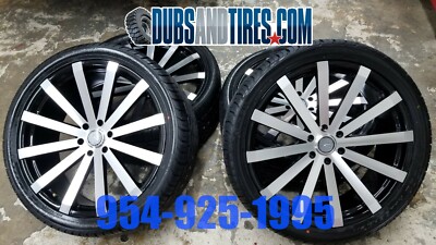 Velocity 24 Inch Rim 24 INCH 24X10 VELOCITY VW12 RIM & TIRE 305/35R24 BP:6X135 2020 FORD ...
