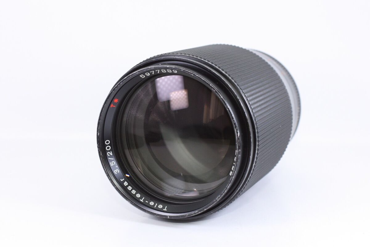 CONTAX Carl Zeiss Tele-Tessar T* AEG MF Lens 200mm f/3.5 CONTAX Carl Zeiss Tele-Tessar T* AEG MF Lens 200mm f/3.5