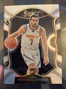 2020 Panini Select Basketball Silver Prizms Facundo Campazzo #83