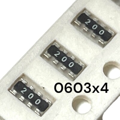 [600pcs] BCN164ABI220J7 Res. 4x22 Ohm 3.2x1.6mm SMD-4X0603