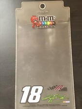 Kyle Busch #18 M&M's Racing Plastic Ticket Holder