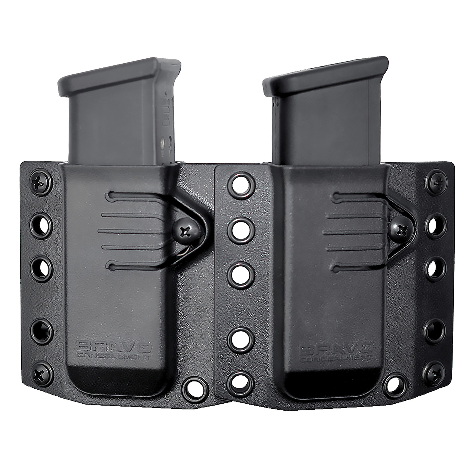 Bravo Double Magazine Pouch Fits Glock 19/17, Sig P320, HK VP9 Mags  BC60-2003L-image