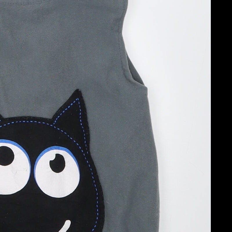 George Boys Grey Polyester blend Tank Size 2 Years Hook & Loop image 10
