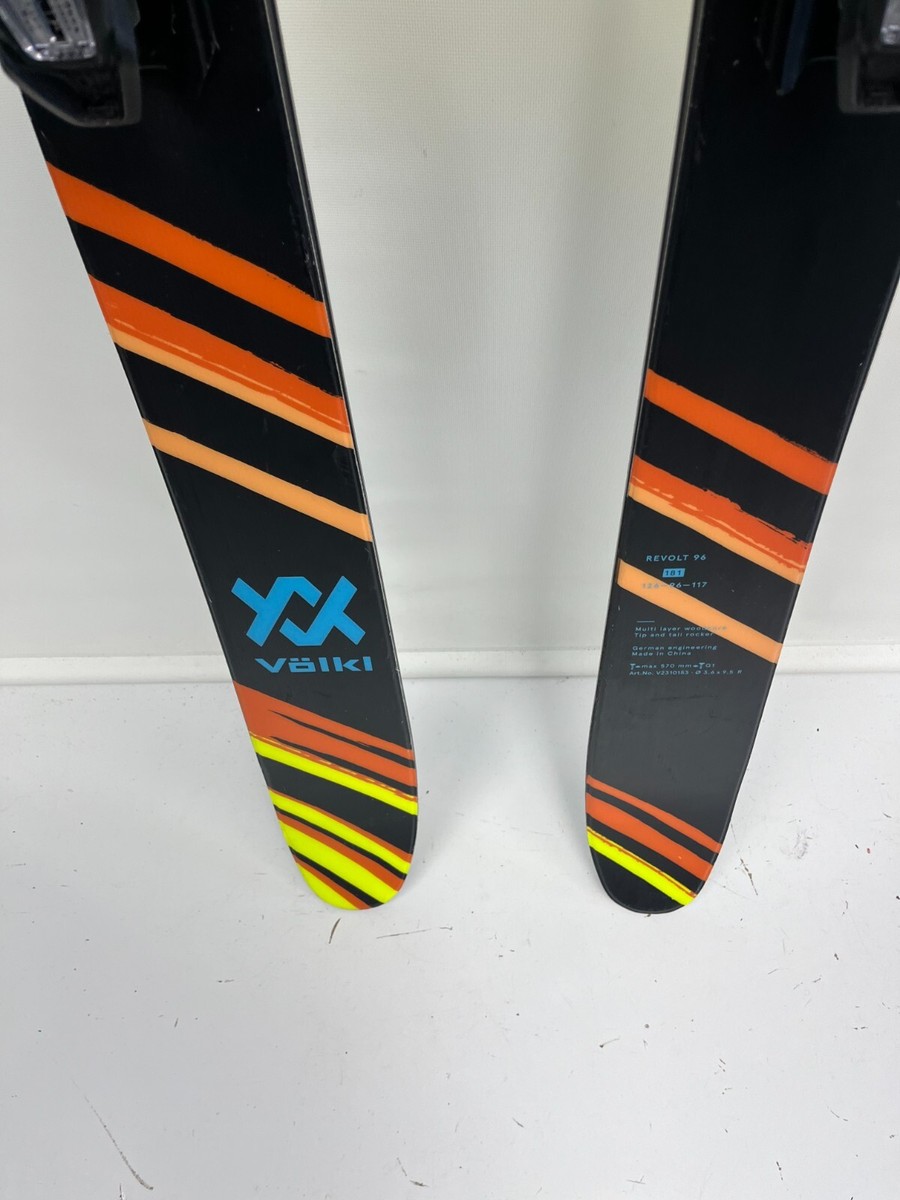 Volkl Revolt 96 Skis + Marker Griffon 13 GW Bindings 181 cm Tuned