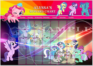 My Little Pony Sticker Chart