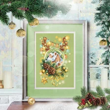 Magic Needle Counted Cross-Stitch Kit Light Christmas 100-245
