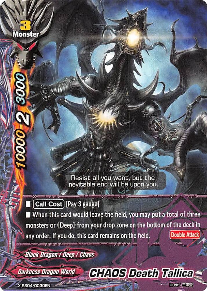 Future Card Buddyfight CHAOS Death Tallica X-SS04/0030EN C