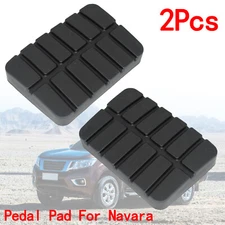 2pcs Clutch Brake Pedal Rubber Pad Cover Kit For Nissan Axxess Hardbody Pickup