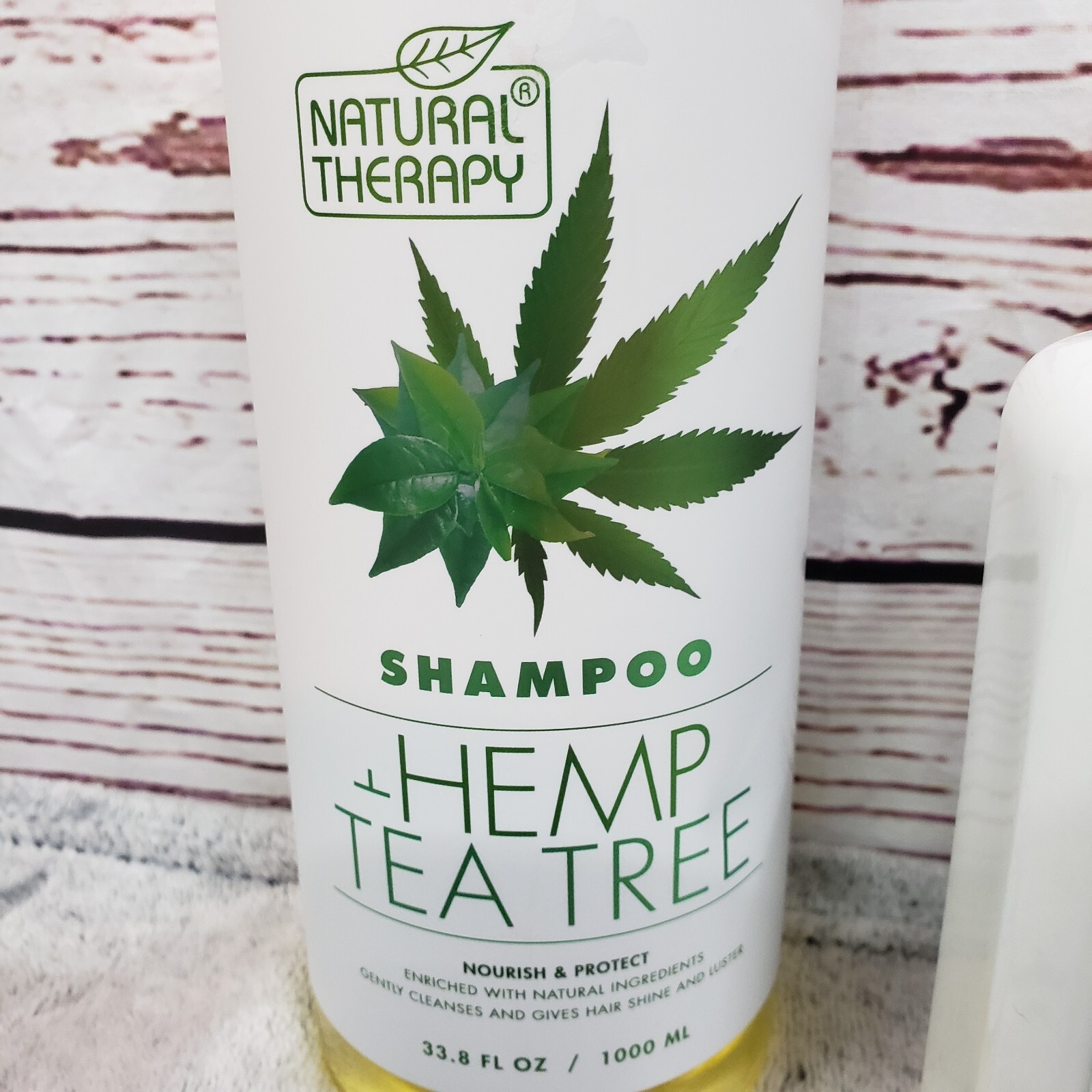 3 piece Natural Therapy Hemp & Tea Tree Shampoo Conditioner