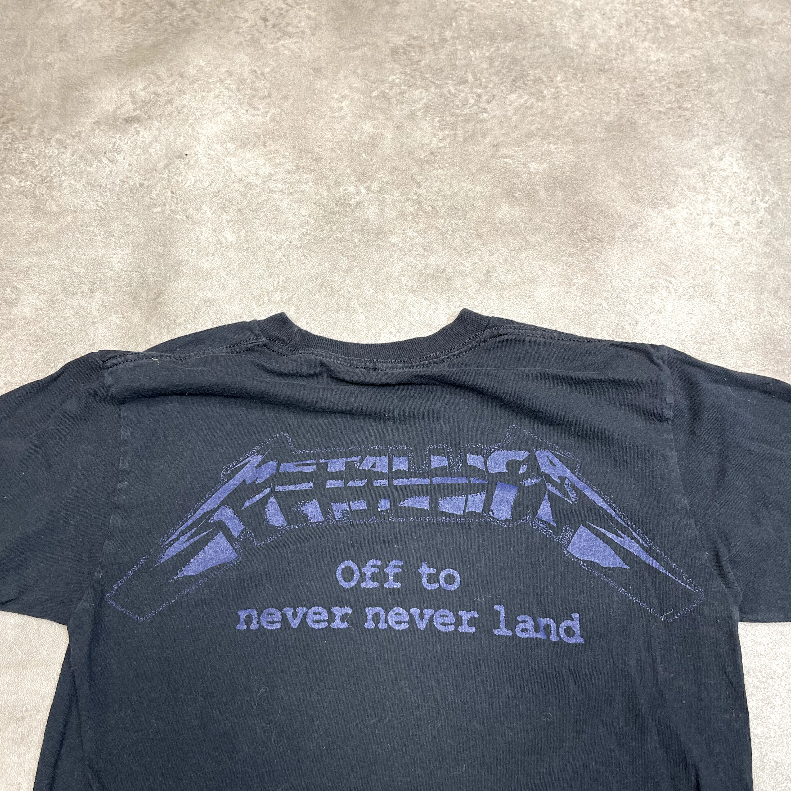Metallca T-Shirt Womens Off To Never Land Music Graphic Tee, Black, Small image 2