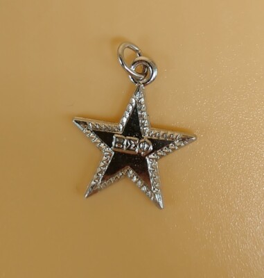 Charm Beta Sigma Phi sorority Star FRIENDSHIP--NEW in Original Package VTG