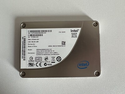 80 GB SATA-II Intel X25-M Series SSDSA2M080G2GN SSD MLC 2,5'' interne Festplatte