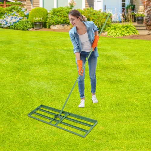 35.83*9.84in Lawn Leveling Rake for gardens, farms, lawns, yards, soccer fields - Picture 15 of 19