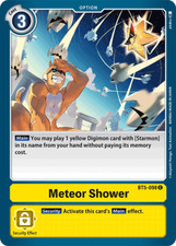 BT5-098 Meteor Shower C Yellow Option 2020 TCG BT05 Battle of Omni Booster