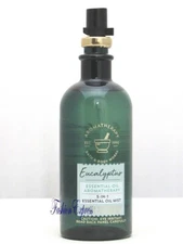 BATH & BODY WORKS AROMATHERAPY EUCALYPTUS 5-IN-1 ESSENTIAL OIL MIST 5.3 FL OZ