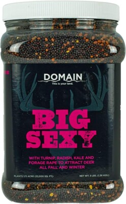 #ad #ad Domain Outdoor Big Sexy Food Plot Seed for Deer 1 2 Acre Turnip Radish Kale $36.99