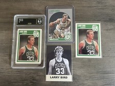 NBA Lot 100+ Larry Bird AUTO, Graded Barkley, Shaq Rookies. All Cards Are Stars
