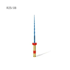 6 PCS Blue One R25 Reciprocating Rotary NiTi Files for VDW RECIPROC Endo Motor