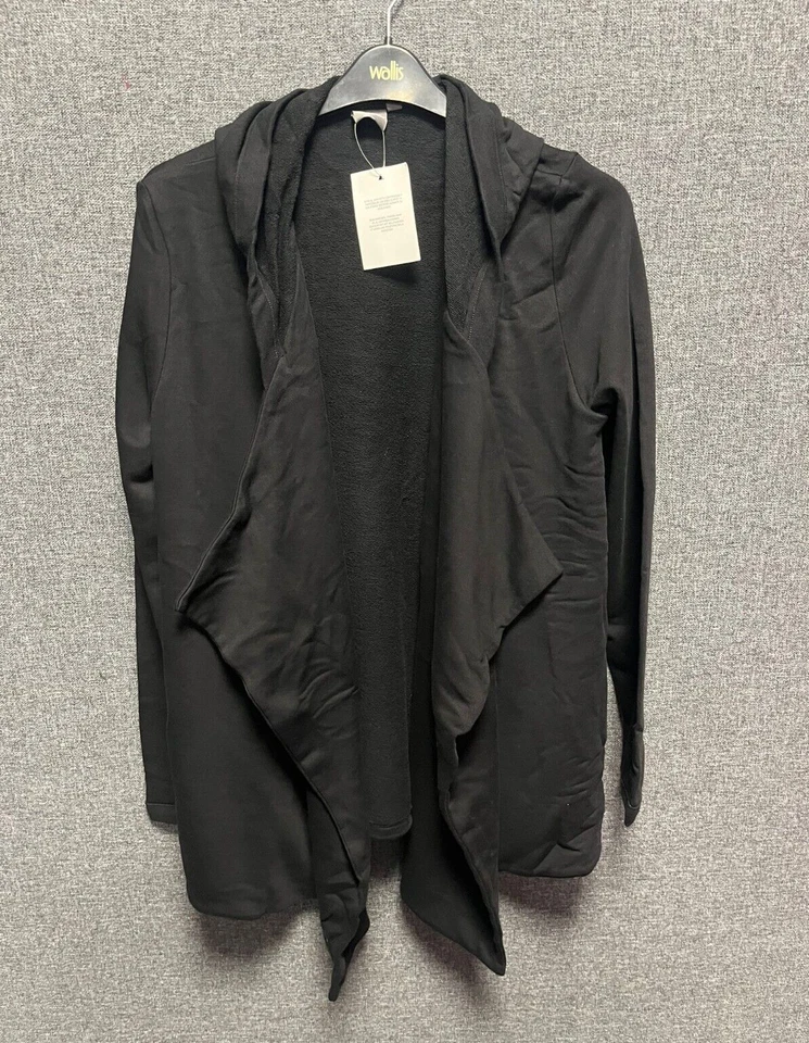 Кардиган с капюшоном Asos Waterfall Front черный маленький TD041 FF 03 - Изображение 4 из 4