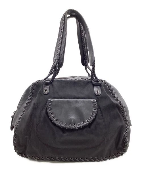 Sac fourre tout Christian Dior imprimé trotteur noir