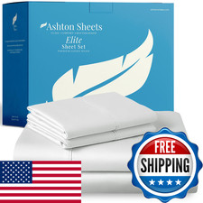 Ashton Sheets 100 Egyptian Cotton Split King Sheets Sets For Adjustable Bed -