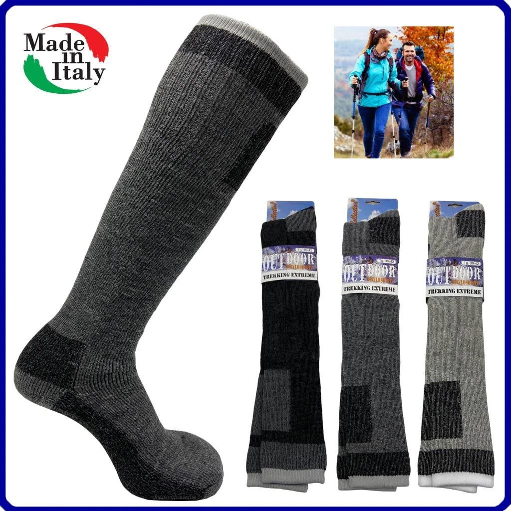 3 Paia Uomo Escursioni Calzini/Passeggio Calzini/Spesso - Foto 4