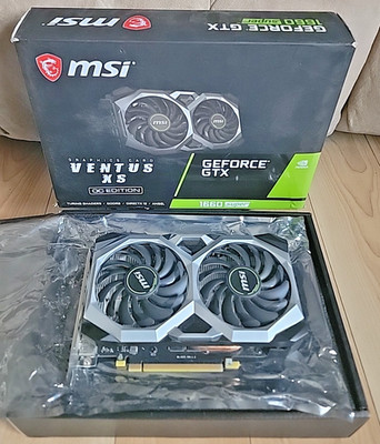 MSI GeForce GTX 1660 Super Ventus XS OC 6GB GDDR6 Graphics Card - TESTED READ