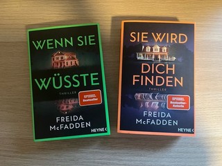 Freida MC Fadden "Wenn Sie Wüsste" „Sie wird dich Finden“ Taschenbücher