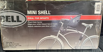 Porte-bébé Vélo Avant Bell Sports Mini Shell – Gris, Pour Enfant